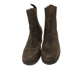 Nine West Leather‎ Boots with Heel Size 7.5